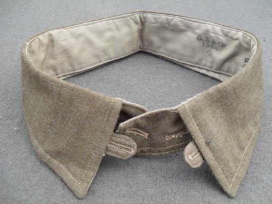 Unissued 1944 British Army Size 5 Shirt Collar