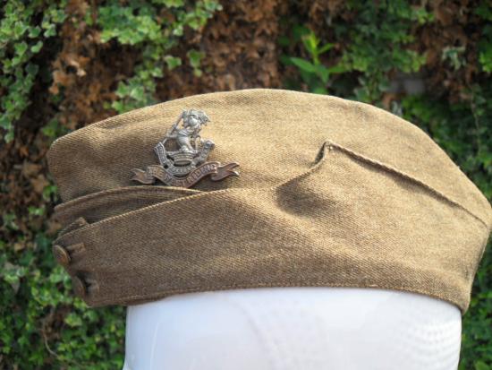 1940 Duke of Wellington's West Riding Regiment Khaki Field Service Cap