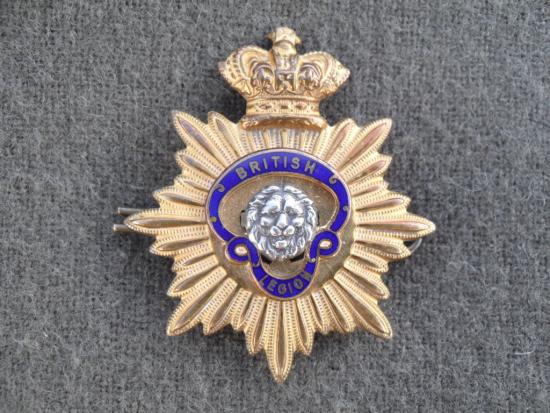Vintage British Legion Standard Bearer's Hat Badge