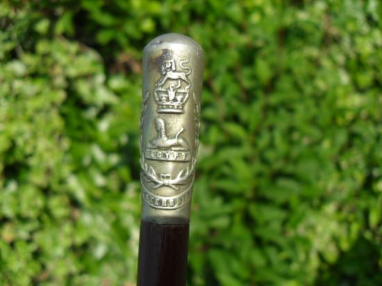 Victorian Gloucestershire Regiment Swagger Stick