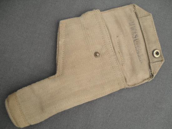 WW2 British 37 Pattern Webbing Holster 1943