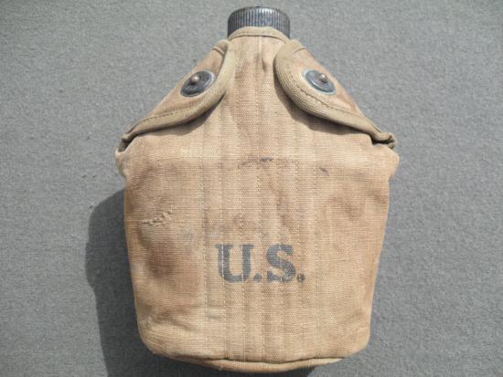 WW2 U.S Army Water Bottle, Cup And Cover