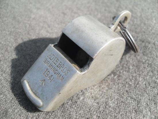 1941 British Ordnance Issue Whistle (ADIE BROS)