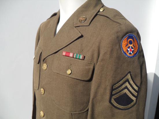WW2 USAAF Enlisted Men's Class A Tunic - 8th Airforce 1940