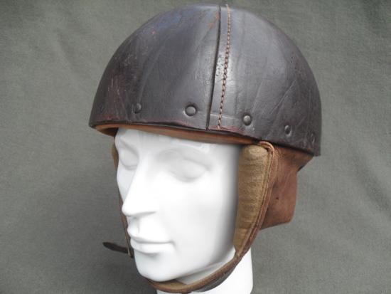 Scarce 1942 Dated Home Front NFS Leather Despatch Riders Helmet