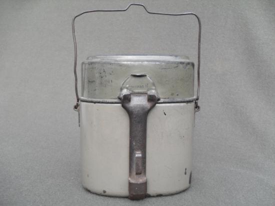 WW1 German Enamel Mess Tin (Kochgeschirr) 1917