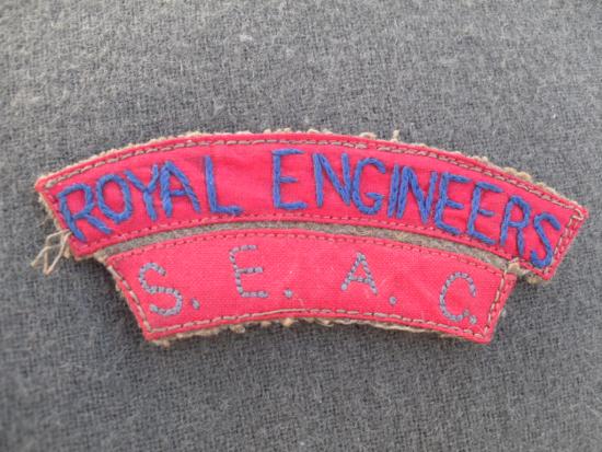 Royal Engineers - S.E.A.C Shoulder Title