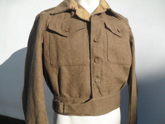 1942 Dated British 40 Pattern Battle Dress Blouse