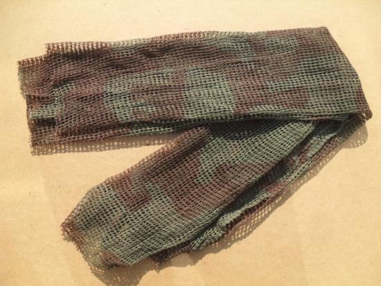 Original WW2 British Army / Airborne Camouflaged Scrim Net Scarf