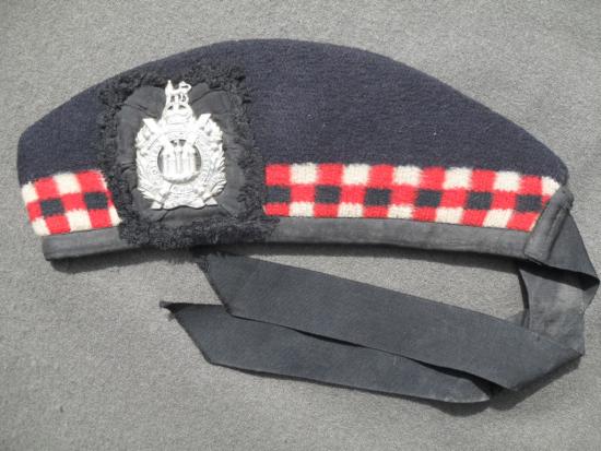 WW2 Kings Own Scottish Borderers Glengarry 1941 (P Code)