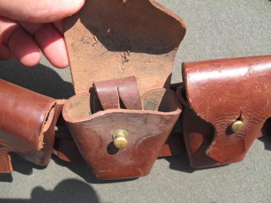 Additional Images WW2 03 Pattern Leather Bandolier South African Issue (Code 51403)