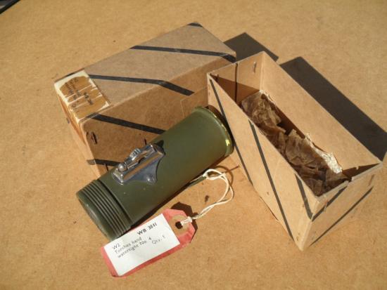 WW2 British Army Torch Watertight No.4