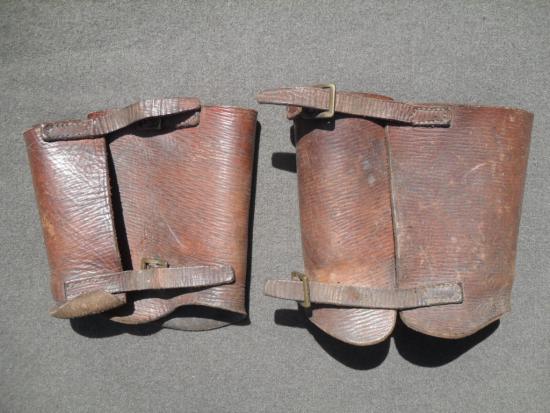 WW2 Home Guard Leather Gaiters