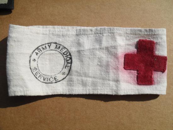 WW1 Hereford VAD Red Cross Armband