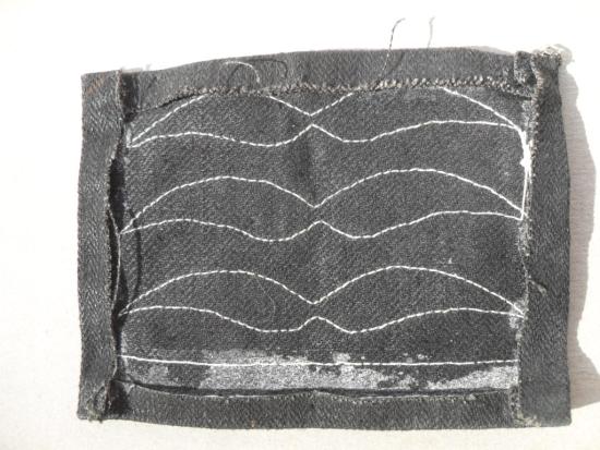 WW2 Luftwaffe Officer's Flight Suit Rank Insignia - Captain (HBT/Drillich Backed)