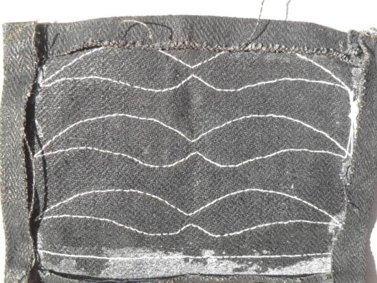 WW2 Luftwaffe Officer's Flight Suit Rank Insignia - Captain (HBT/Drillich Backed)