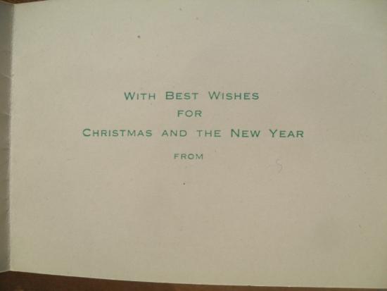 WW2 Women's Land Army Christmas Greetings Card