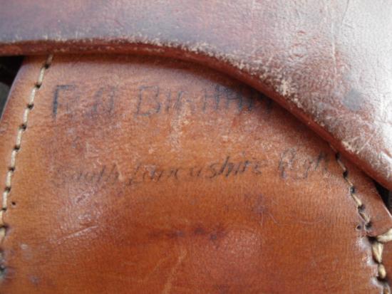 WW1 South Lancashire Reg't Attributed Officer's Compass & Case 1917