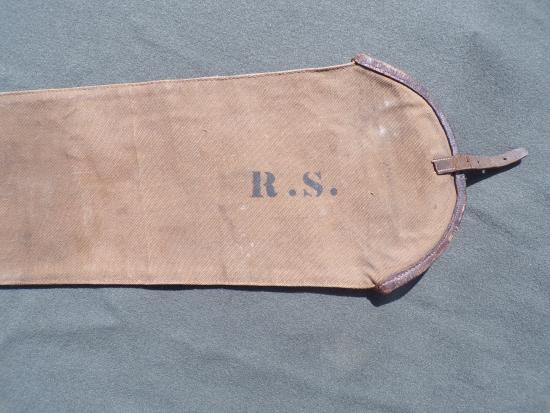 WW1 British Army S.M.L.E Rifle Canvas Valise A/F