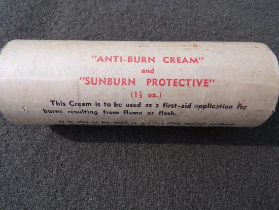 WW2 Air Ministry First Aid Kit Anti-Burn Cream 1944