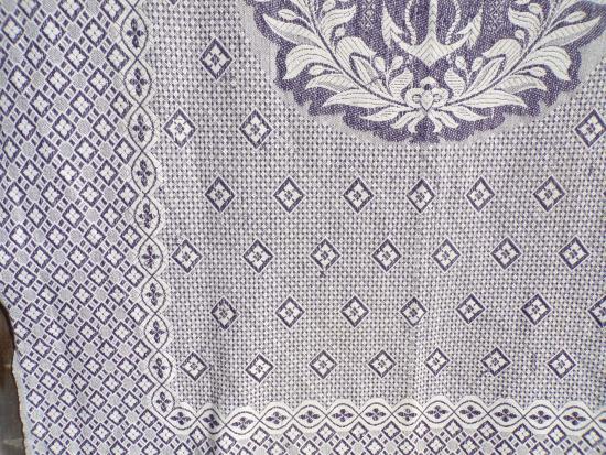 Inter-War / WW2 Royal Navy / Royal Marines Counterpane Bedspread