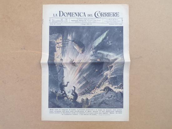 WW2 Italian ''La Domencia Del Corriere'' Newspaper May 1942