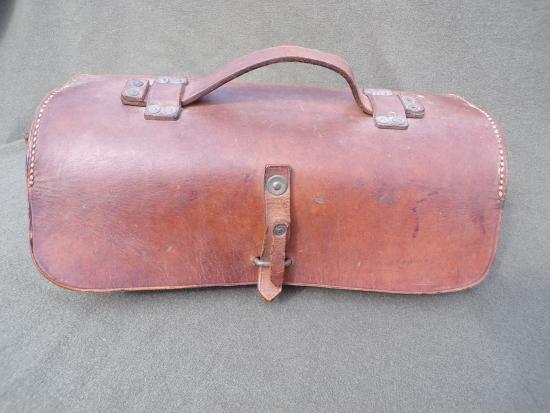 WW2 British Army Saddle / Mule Pack Leather Pannier (Purpose Unknown)