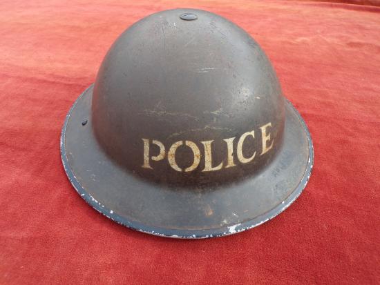 WW2 Home Front Police Steel Helmet 1939
